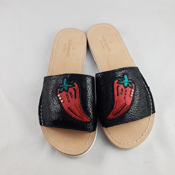 LAST ONEKate Spade Ixtapa Chili Pepper Slip-On NWT - Picture 3 of 5